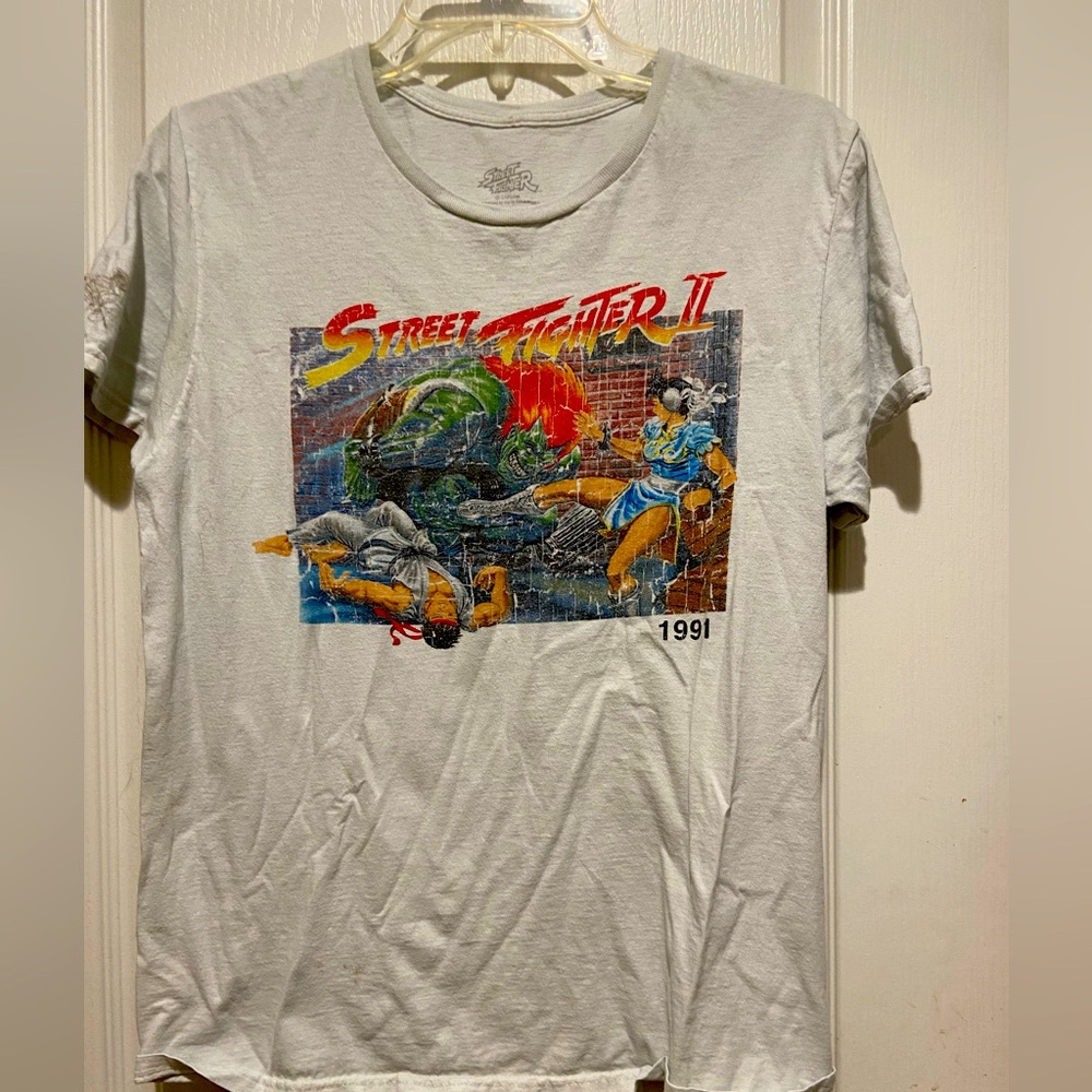 Vintage Street Fighter II shirt